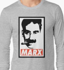 Moustache Cigar Long Sleeve T-Shirt