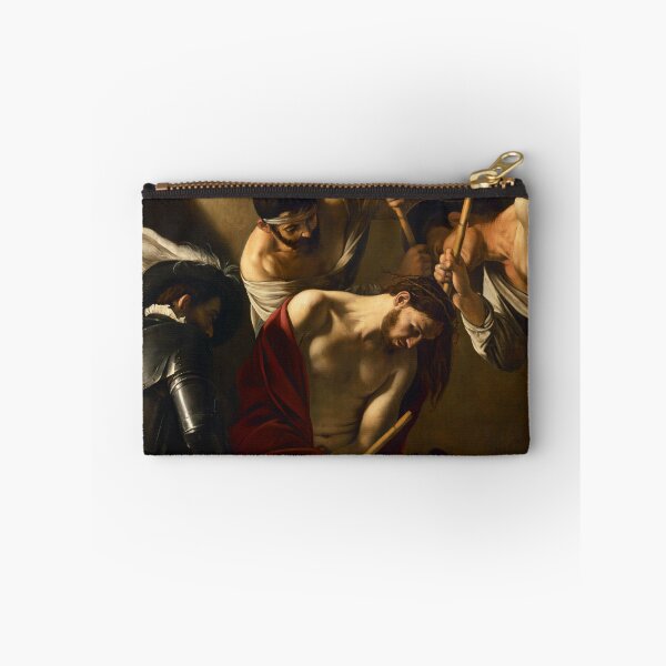 Item preview, The Crowning with Thorns | Caravaggio | 1604 Renaissance Christian Gospel Art designed and sold by CJET.