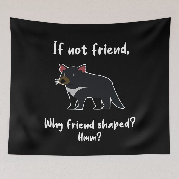 Item preview, Tasmanian Devil Friend Shaped designed and sold by Clara Hollins.