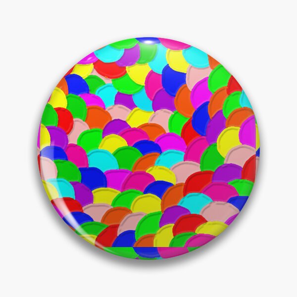 Item preview, Rainbow Dragon Scales, Psychedelic Abstract Painting, Single and Large Sized Repeating Pattern designed and sold by Nicolette Olivier.
