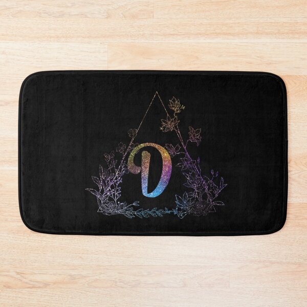 Item preview, Cute Floral Monogram D| Monogram D designed and sold by ModernStyleBoho.