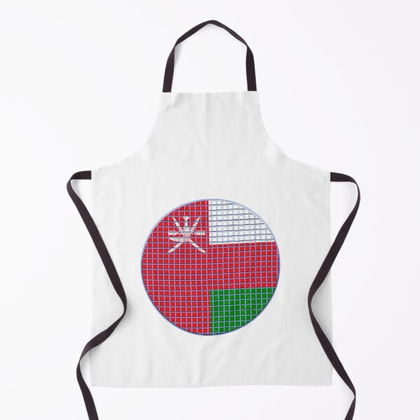 Item preview, Oman Flag Rounded - Squares Pixel designed and sold by MoonElite.