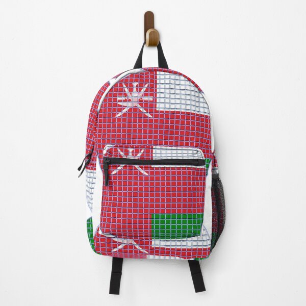 Item preview, Oman Flag Rounded - Squares Pixel designed and sold by MoonElite.