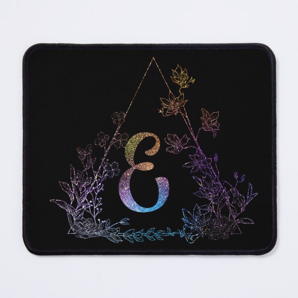Item preview, Cute Floral Monogram E| Monogram E designed and sold by ModernStyleBoho.