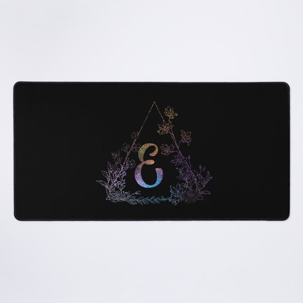 Item preview, Cute Floral Monogram E| Monogram E designed and sold by ModernStyleBoho.