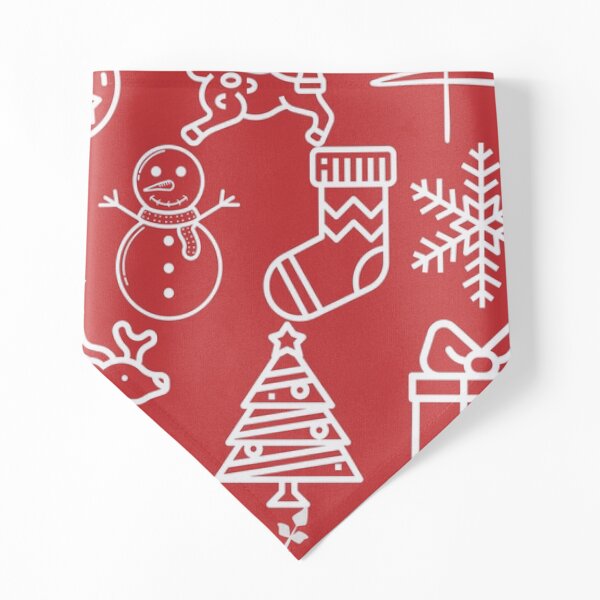 Christmas pattern Pet Bandana