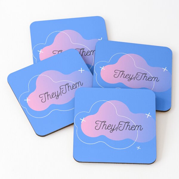 Item preview, They / Them Pronouns designed and sold by Er3nDaegmorgan.