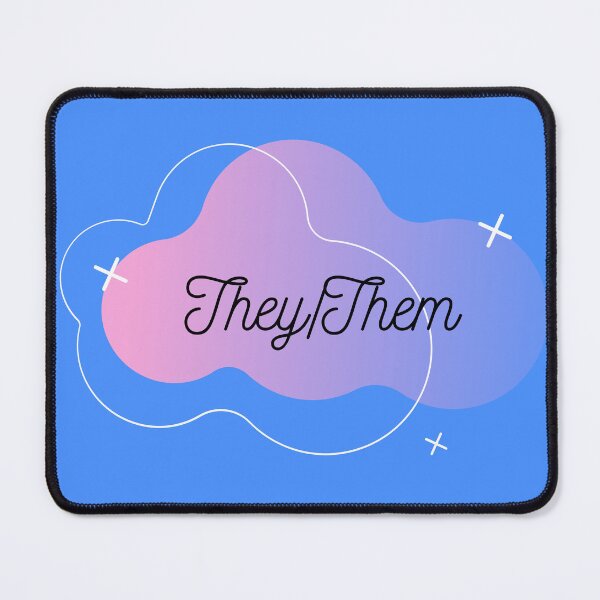 Item preview, They / Them Pronouns designed and sold by Er3nDaegmorgan.