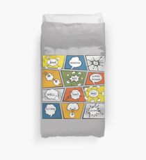 Reading Is My Super Power Well That And Flying for Comic Book & Graphic Novel Fans Duvet Cover