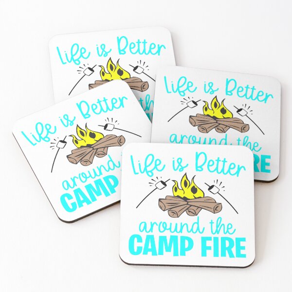 Item preview, Life Is Better Around The Camp Fire  designed and sold by kidzkool.
