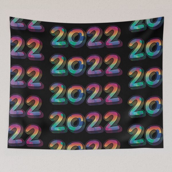 Item preview, 2022 rainbow & hearts puffy retro text designed and sold by MunsyArt.