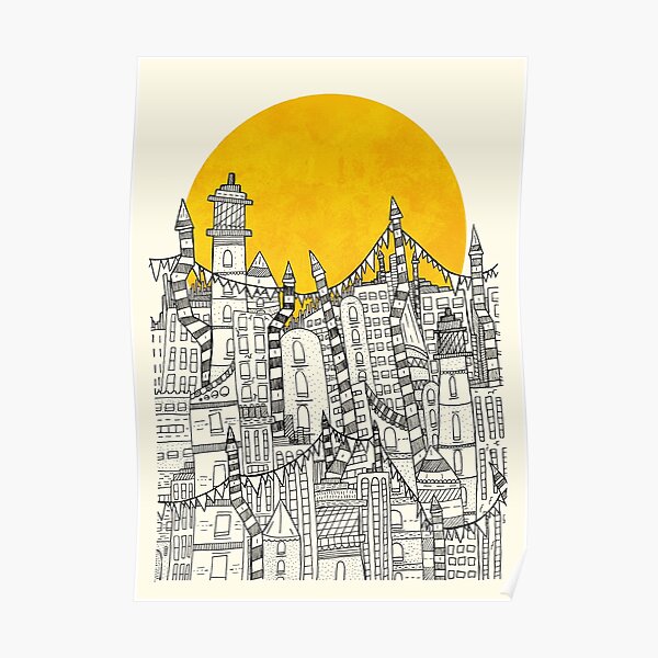 Big Sun Small City Poster