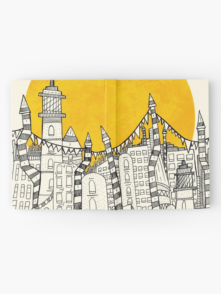Alternate view of Big Sun Small City Hardcover Journal
