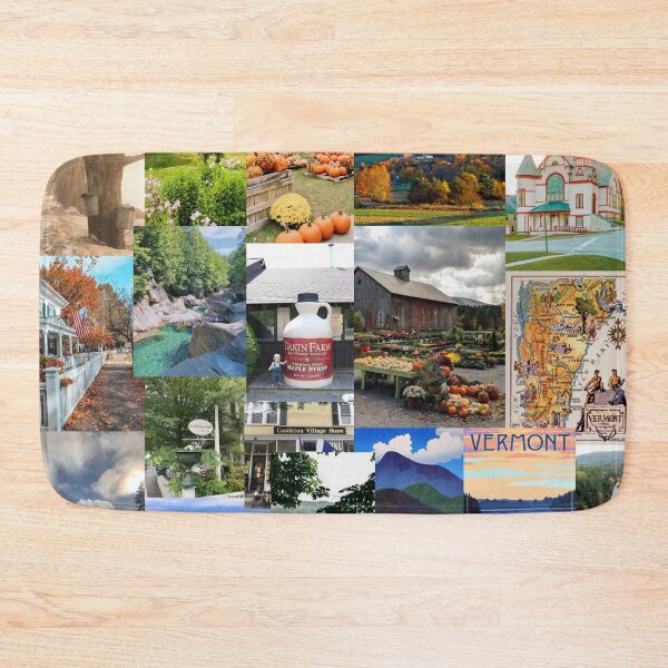 Item preview, vermont aesthetic collage designed and sold by morgananjos.
