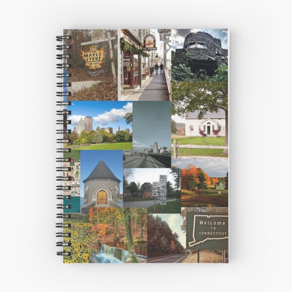 Item preview, connecticut aesthetic collage designed and sold by morgananjos.