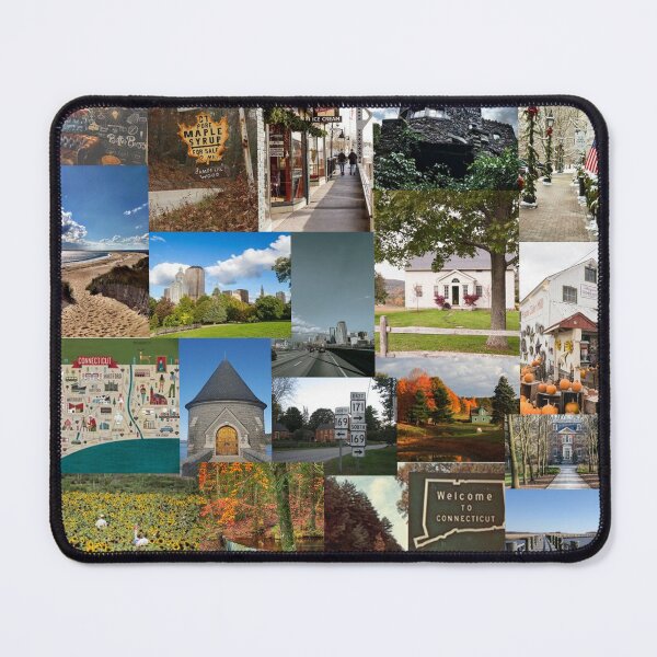 Item preview, connecticut aesthetic collage designed and sold by morgananjos.