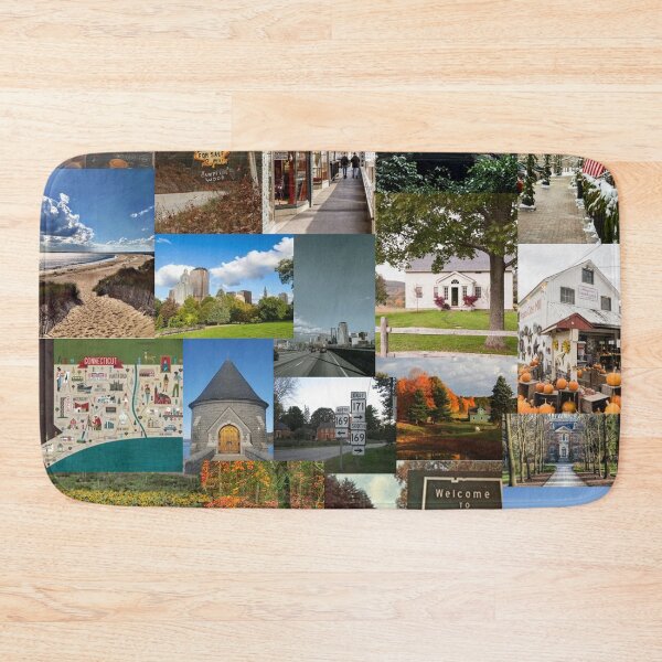 Item preview, connecticut aesthetic collage designed and sold by morgananjos.