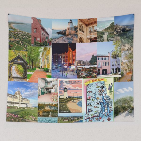 Item preview, rhode island aesthetic collage designed and sold by morgananjos.