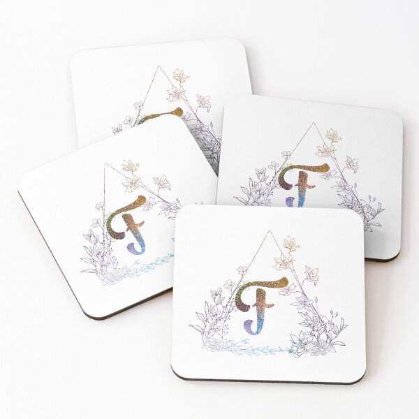 Item preview, Cute Floral Monogram F| Monogram F designed and sold by ModernStyleBoho.