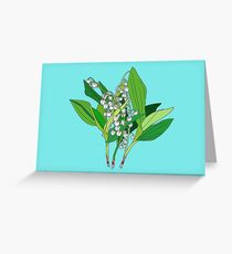 Lilly of the Valley Greeting Card