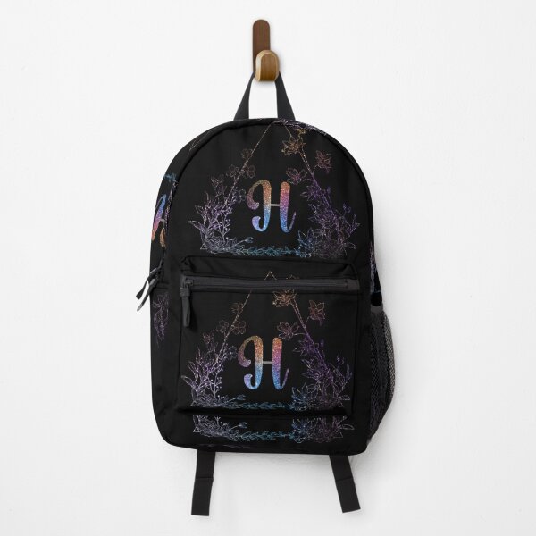 Item preview, Cute Floral Monogram H| Monogram H designed and sold by ModernStyleBoho.