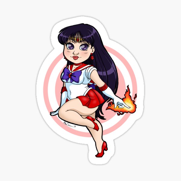 Sailor Mars Sticker