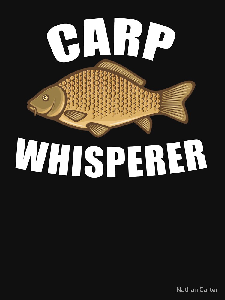 Men's Carp Fishing T Shirt Carp Whisperer Shirt Fisherman Shirt Fishing  Gift Idea Tee Essential T-Shirt for Sale by Nathan Carter