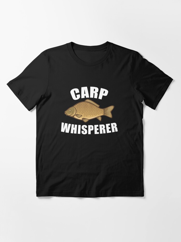 Men's Carp Fishing T Shirt Carp Whisperer Shirt Fisherman Shirt