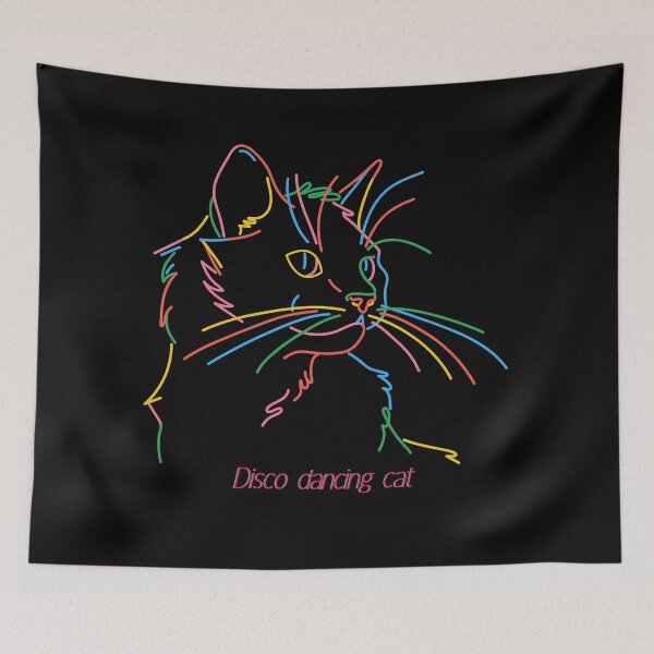 Item preview, The Disco dancing Cat. designed and sold by tabykid.