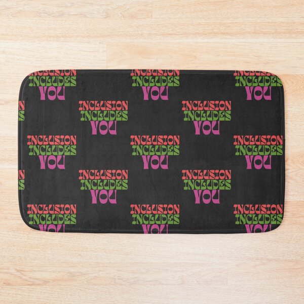 Item preview, Groovy Inclusion Includes You in Red, Green, and Purple designed and sold by Pink Ribbon.