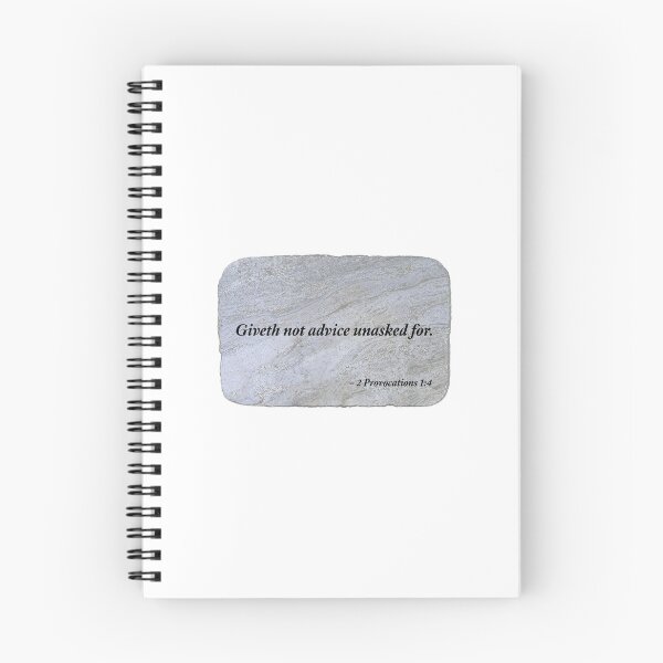 Item preview, Giveth not advice unasked for. designed and sold by Chemobius.