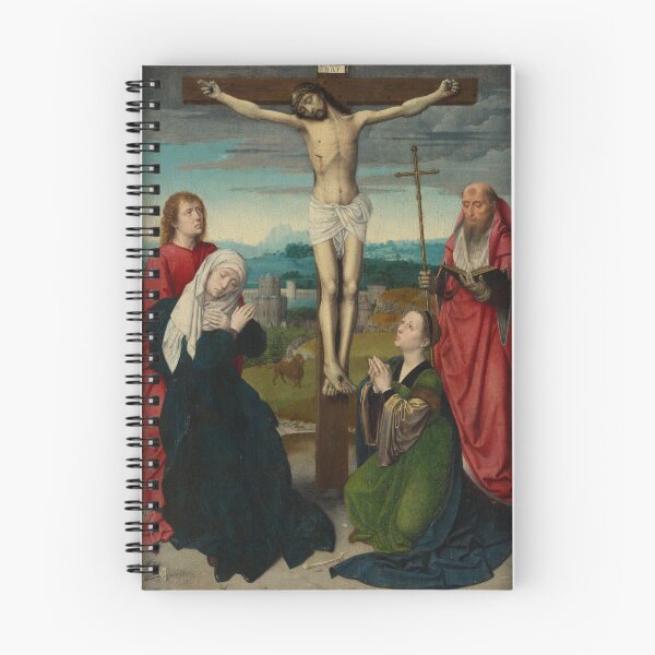Item preview, The Crucifixion | Gerard David | 1495 Renaissance Christian Gospel Art designed and sold by CJET.