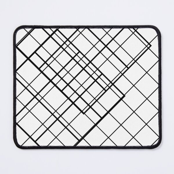 Item preview, Geometric Design in Black and White Large Sized Repeating Pattern designed and sold by Nicolette Olivier.