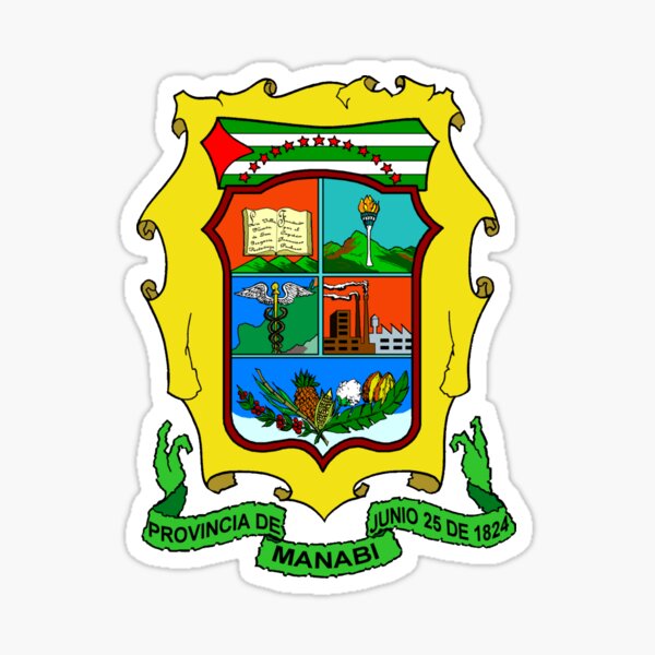 Item preview, Coat of Arms of Manabí Province, Ecuador designed and sold by PZAndrews.