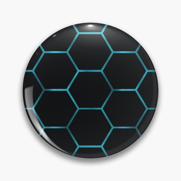 Artikelvorschau, Hexagon Ice Futuristic Geometric Sci-fi design entworfen und verkauft von Art-and-Archaeo.