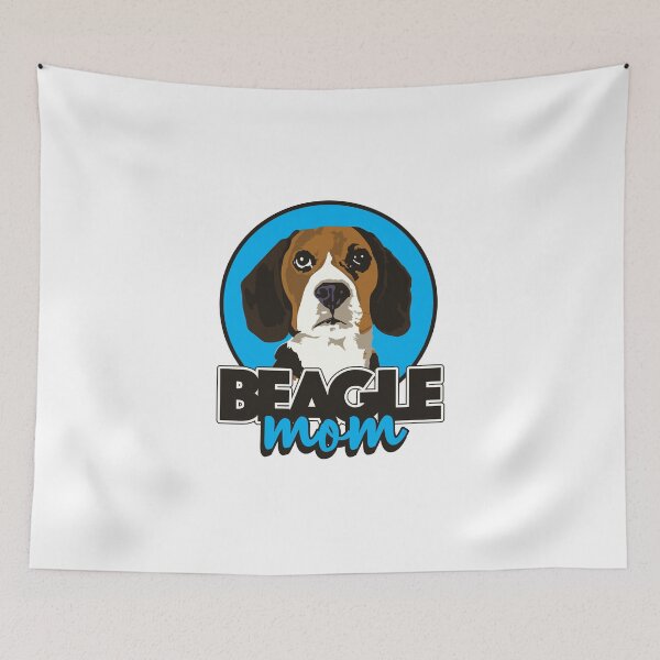 Item preview, Beagle Mom - blue designed and sold by iggystardust.