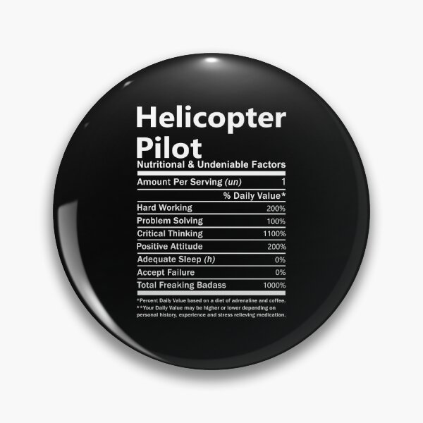 Artikelvorschau, Helicopter Pilot T Shirt - Nutritional And Undeniable Factors Gift Item Tee entworfen und verkauft von watkinsmat.