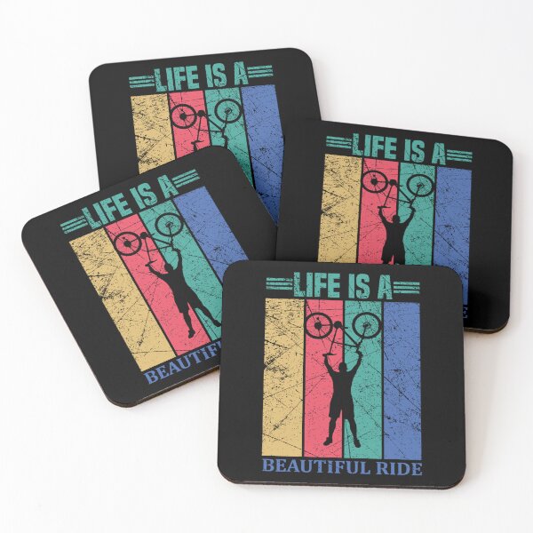 Item preview, Life Is A Beautiful Ride Sticker designed and sold by dianemiriami6.