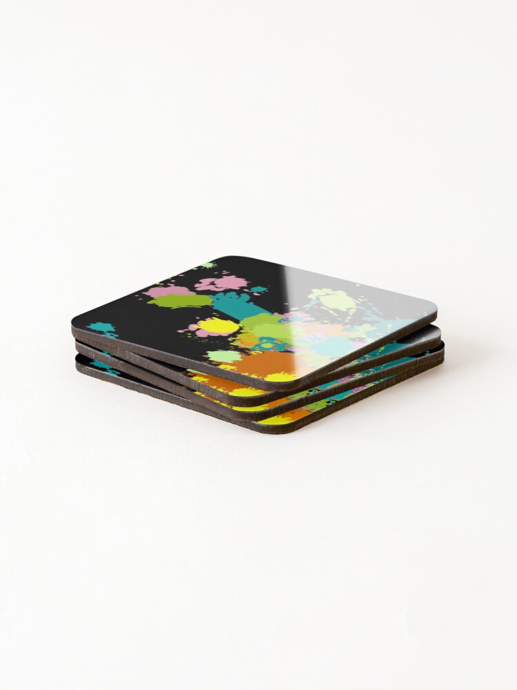 Thumbnail 4 of 5, Coasters (Set of 4), Spring Cleaning designed and sold by FartyCheddarCat.