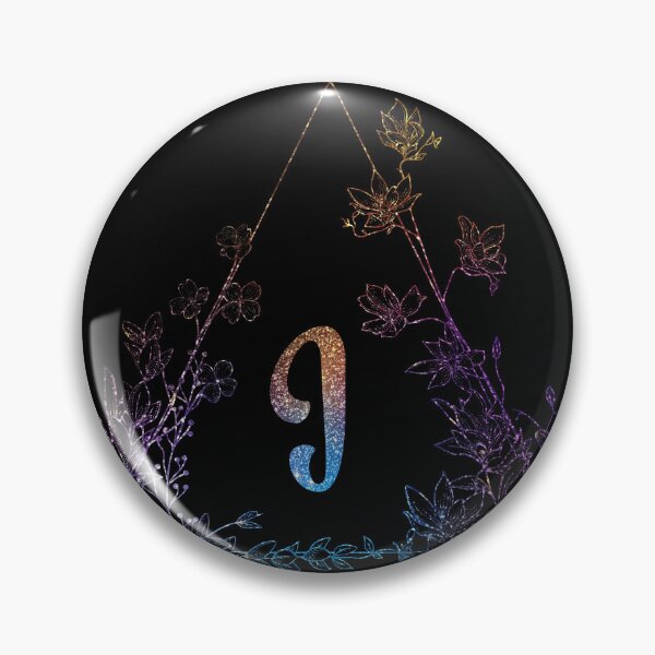 Item preview, Cute Floral Monogram I | Monogram I designed and sold by ModernStyleBoho.