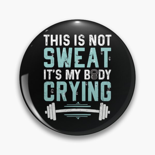 Item preview, This Is Not Its My Body Crying Workout Classic T-Shirt designed and sold by contawana1s.