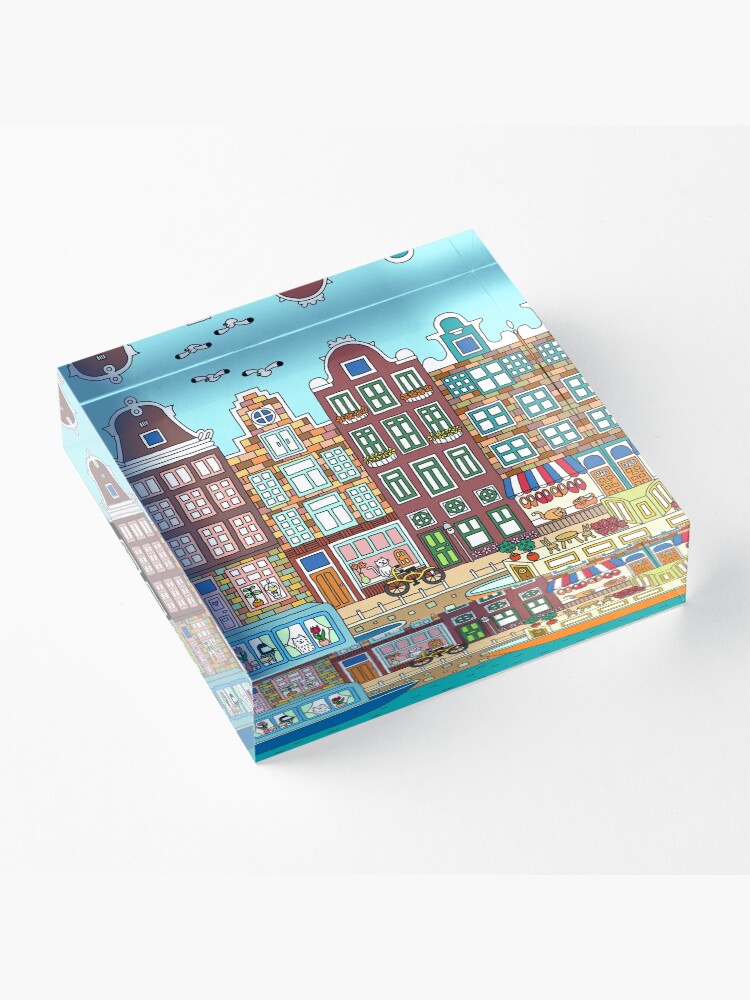 Alternate view of Amsterdam Acrylic Block