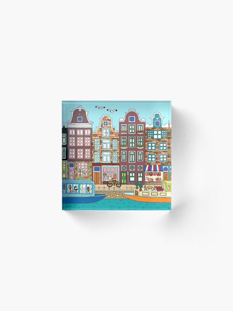 Alternate view of Amsterdam Acrylic Block