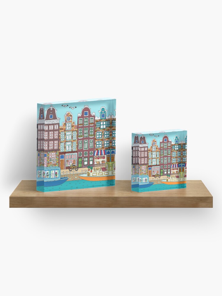 Alternate view of Amsterdam Acrylic Block