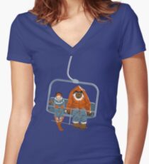 YETI Women's Fitted V-Neck T-Shirt