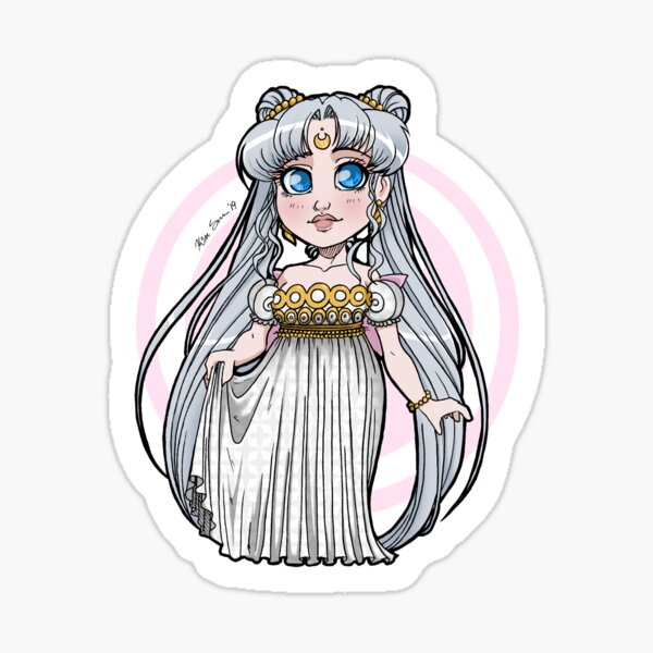 Princess Serenity - Silver Sticker