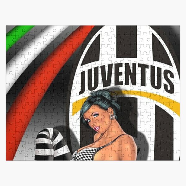 Juventus FC Turin painting Jigsaw Puzzle