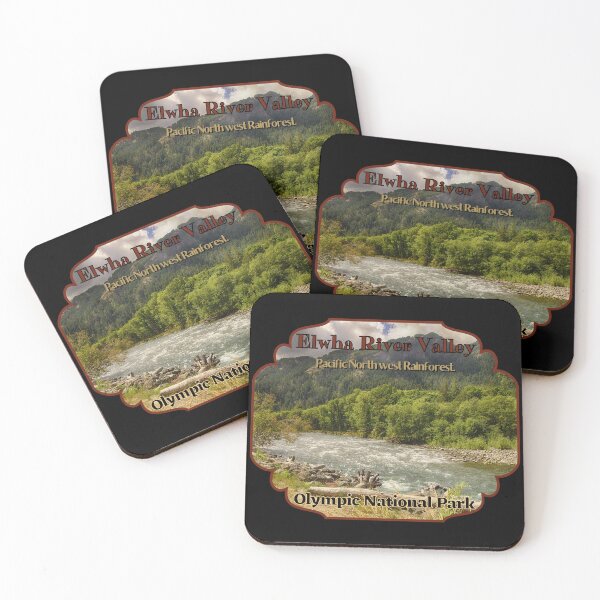 Item preview, Elwah River Valley. Olympic National Rainforest. Highway 101 Washington State designed and sold by Kona Linda.