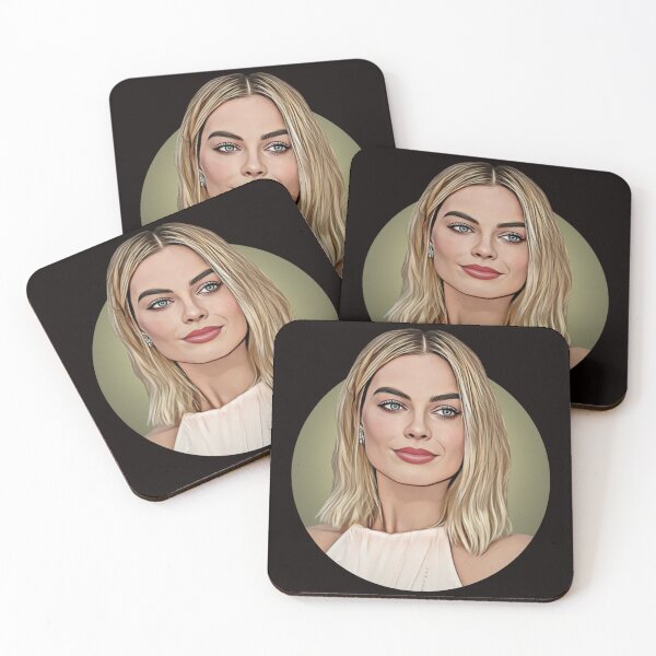 Item preview, Margot Robbie Cartoon designed and sold by CartoonStarsStd.