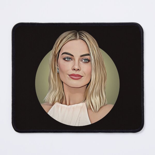 Item preview, Margot Robbie Cartoon designed and sold by CartoonStarsStd.